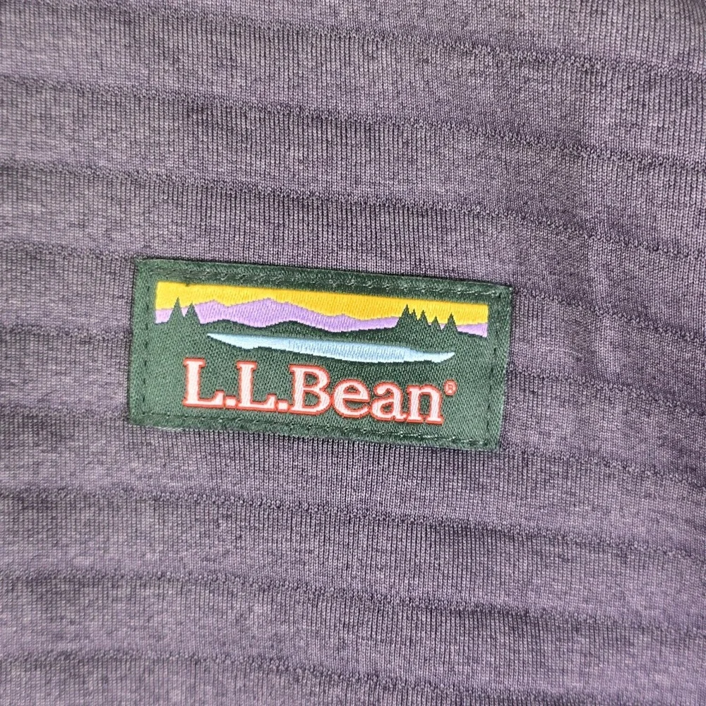NWT LL Bean Mens XL Airlight Baffled Full Zip Vest Gray Copper Katahdin Patch